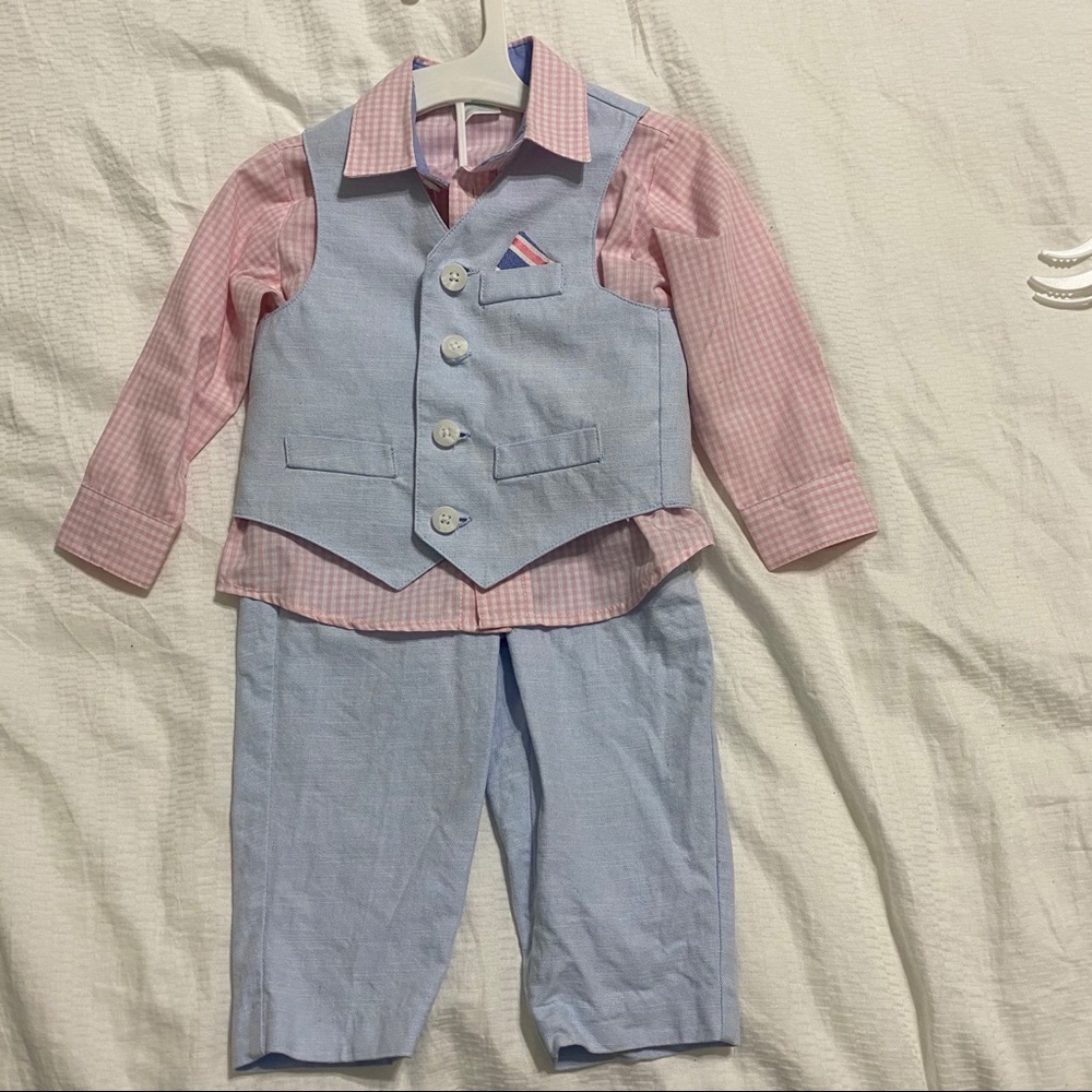 Edgehill baby boy suit